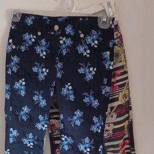 Set of 2 pants: Benetton and Zella girl size small (7-8)